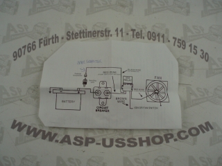 Kabelbaum Lüftermotor - Wiring Harness Engine Fan